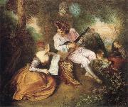 Scale of Love Jean-Antoine Watteau